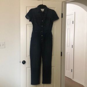 Denim boilersuit